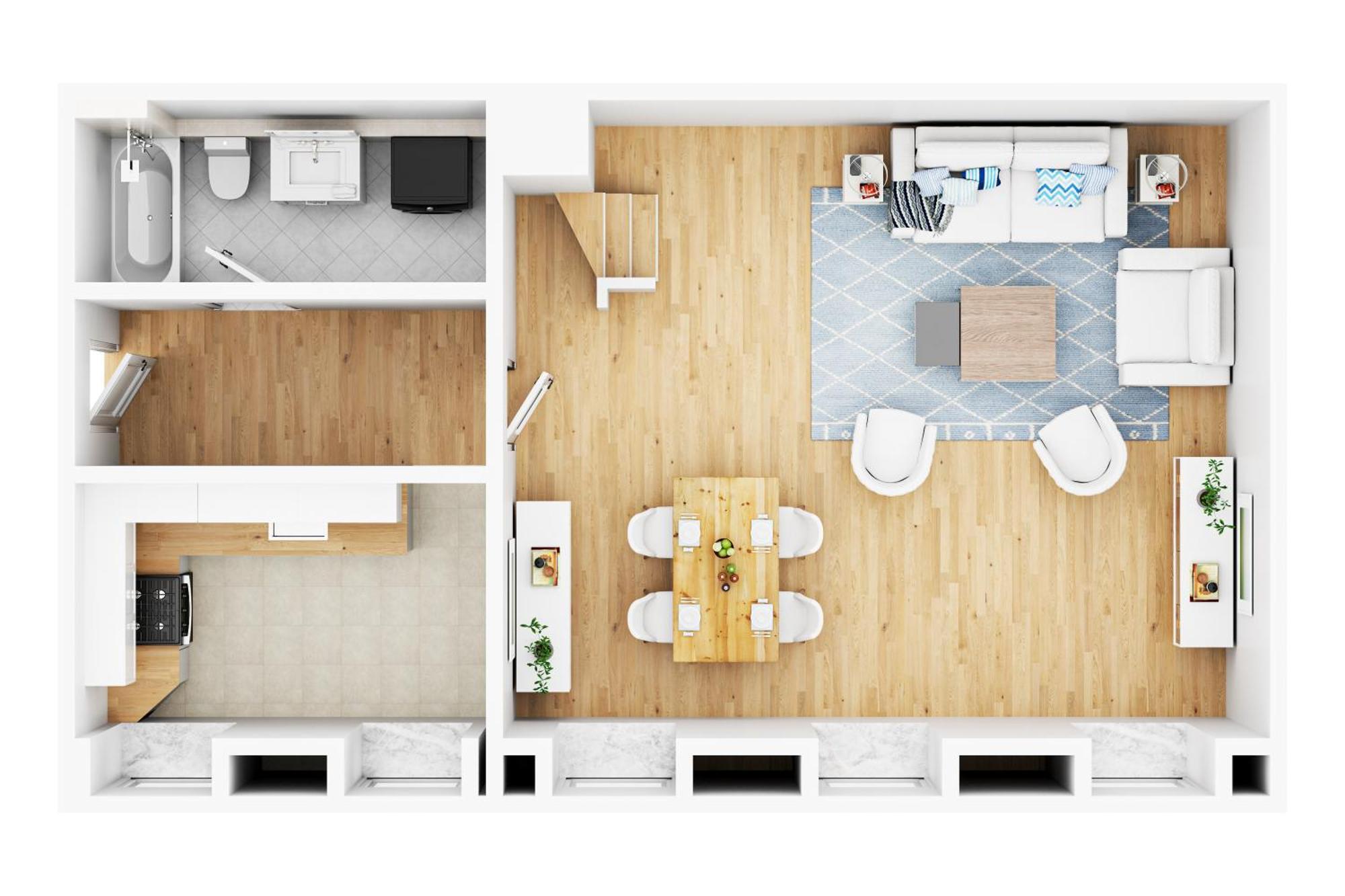 Apartment Fewo1846 - Lille Petuhtante Ii - Elegante Vintage-wohnung Mit 2 Schlafzimmern